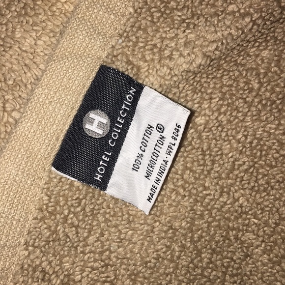 Hotel Collection Microcotton Tan Wash Cloth - Picture 4 of 4